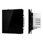 Терморегулятор водяной тёплый пол SWT-MTW-SFPL-BK (95-240V 5A датч возд) Arlight 061868