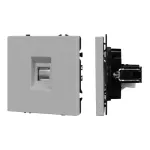 Механизм телефонной розетки SCT-NOBE-MTL1-SFPL-IS (RJ-11 4C) Arlight 061893
