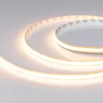 Светодиодная лента SOB-M288-10mm 24V Warm2700 (10 W/m IP20 5m) Arlight 062071 (цена за метр, лот от 5 м)