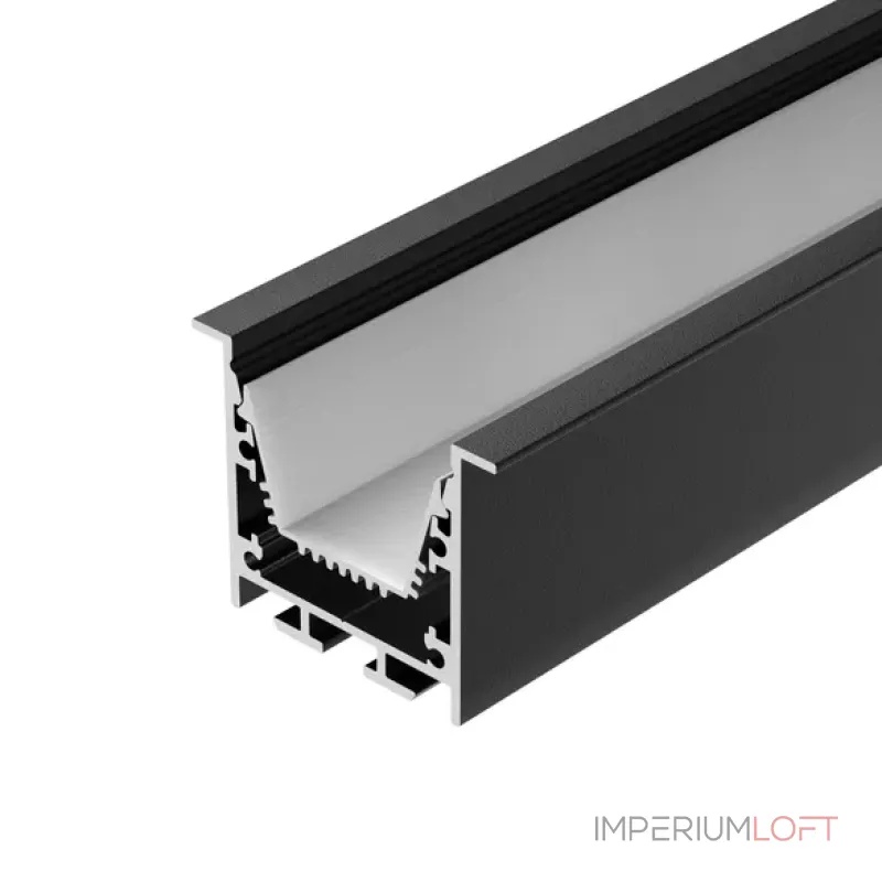 Профиль LINIA45-F-TRAY-2000 BLACK Arlight 062191