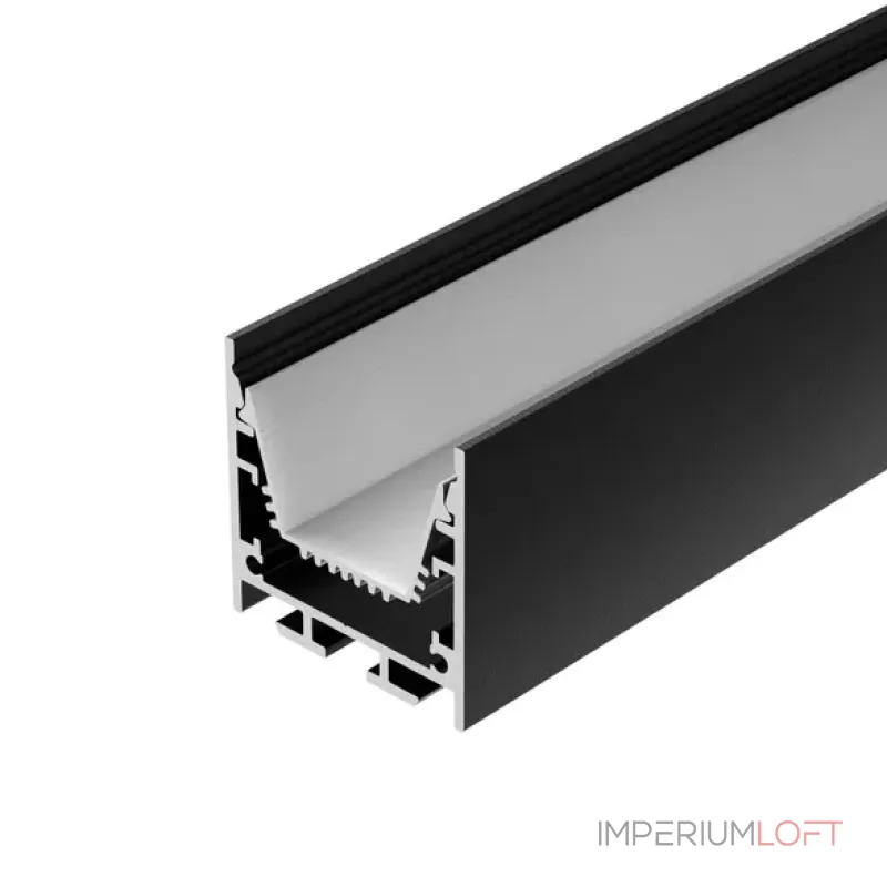 Профиль LINE-3535-TRAY-3000 BLACK Arlight 062196