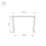 Профиль гибкий WPH-FLEX-1212-1000 Arlight 062497