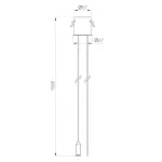 Потолочная чаша MAG-ORIENT-CANOPY-BUILT-POWER-L1500 (BK) Arlight 062605