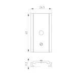 Держатель MAG-ORIENT-HOLDER-2620 (BK) Arlight 062606