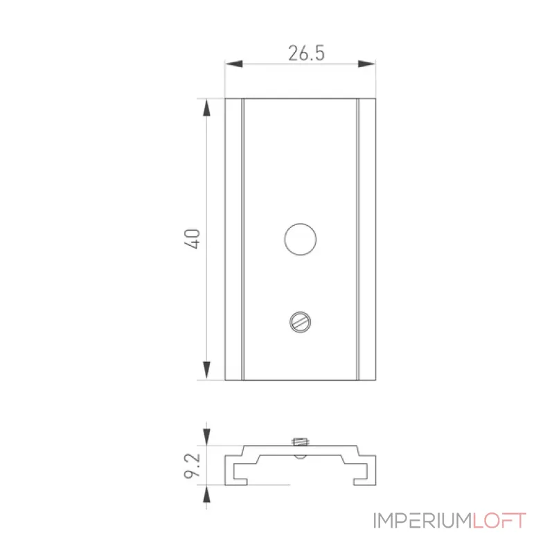 Держатель MAG-ORIENT-HOLDER-2620 (BK) Arlight 062606