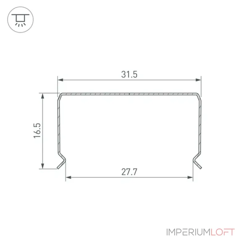 Профиль гибкий WPH-FLEX-3020-1000 Arlight 062646