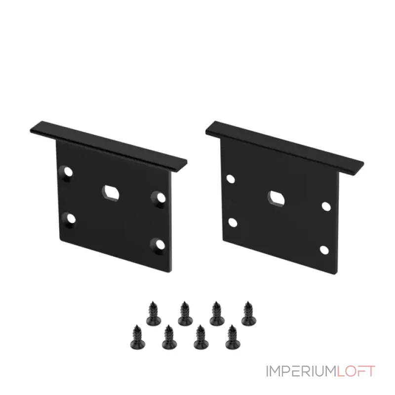 Заглушка LINIA45-F-TRAY BLACK с отверстием Arlight 062739 Заглушка LINIA45-F-TRAY BLACK с отверстием Arlight 062739