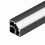 Профиль SL-KUB-DISPLAY-2525-2000 ANOD BLACK Arlight 062894