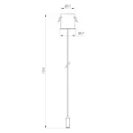 Потолочная чаша MAG-ORIENT-CANOPY-BUILT-L1500 (WH) Arlight 062960