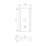Держатель MAG-ORIENT-HOLDER (WH) Arlight 062964