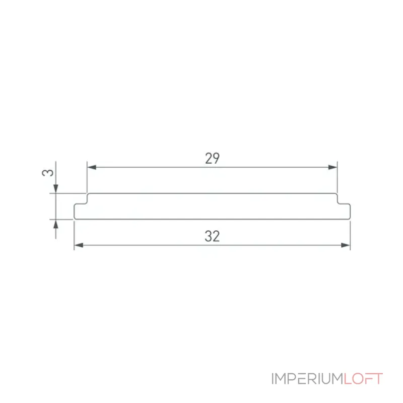 Экран LINE-3560-BENT-SIDE-2M OPAL Arlight 062982