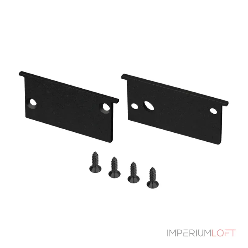 Комплект заглушек SL-BEVEL-W32-F BLACK Arlight 063943 Комплект заглушек SL-BEVEL-W32-F BLACK Arlight 063943