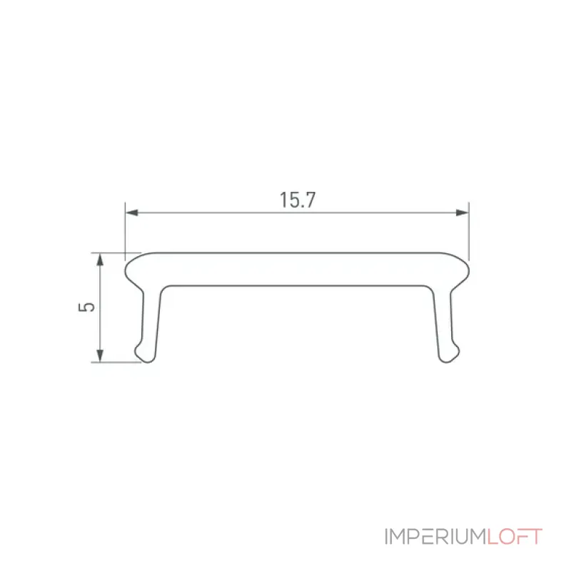 Экран призматический LINE-W16-2000 BLACK Arlight 063965