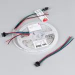 Arlight Лента SPI-RZ-F60-6mm 12В RGB-PX1-BPT 7 В/м IP20 3535 5м 044684