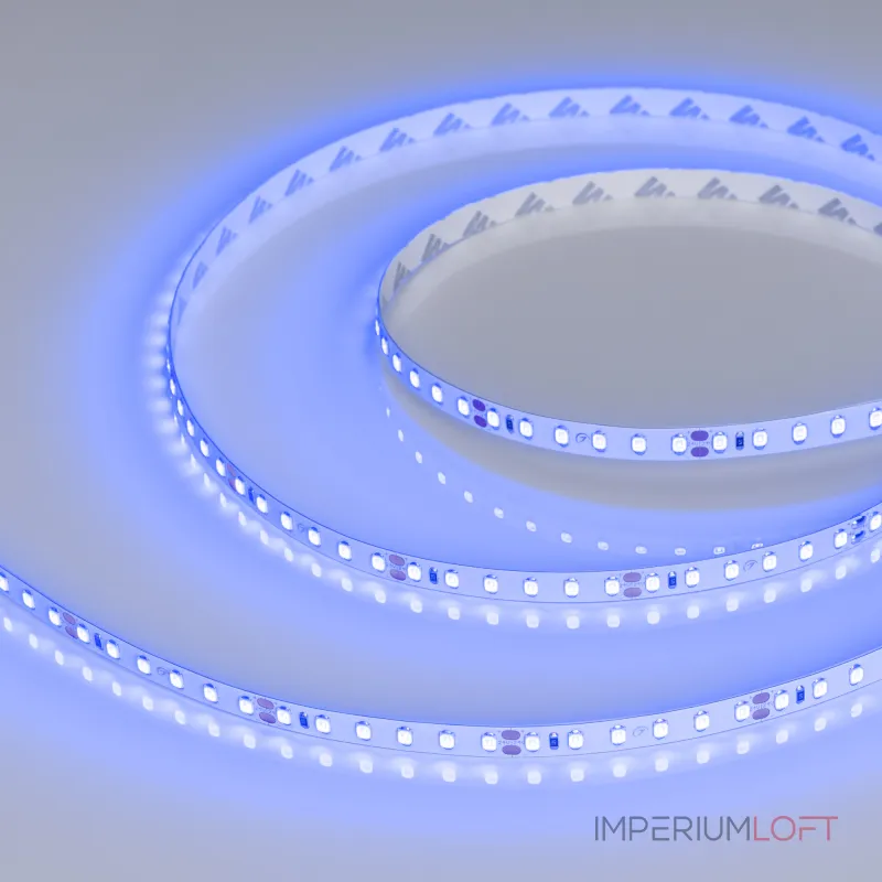 Лента RT-A120-8mm 24В Blue 9.6 В/м IP20 2835 5м Arlight 9.6 Вт/м IP20 008783(3)