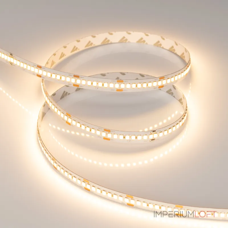 Arlight Лента RT-A240-10mm 24В Warm2700 22 В/м IP20 2835 5м высок.эфф.150 лм/Вт 038746