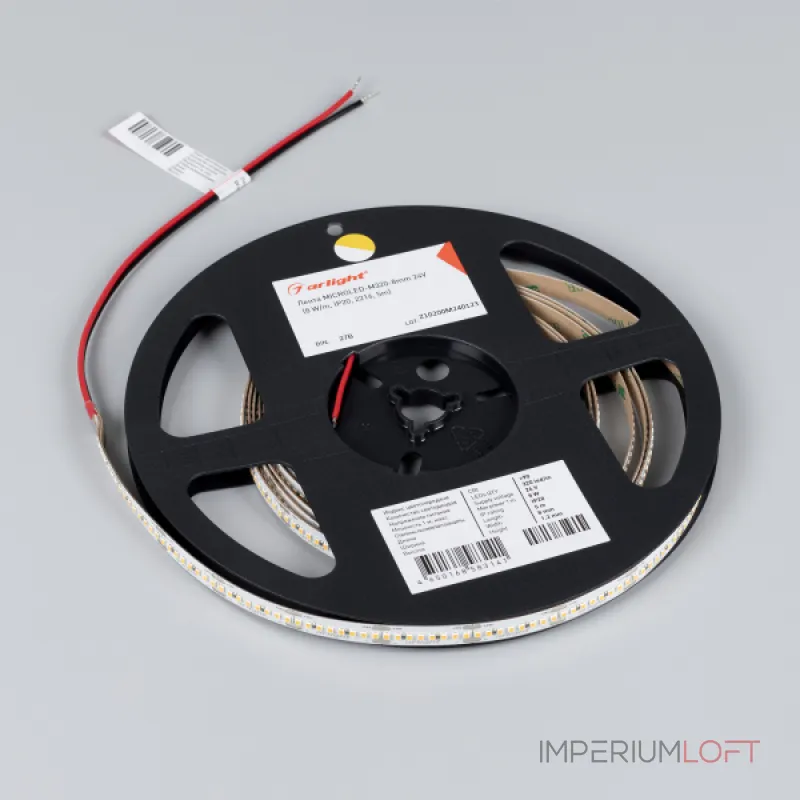 Лента MICROLED-M320-8mm 24В Warm2700 8 В/м IP20 2216 5м Arlight 130 лм/Вт 047866 Лента MICROLED-M320-8mm 24В Warm2700 8 В/м IP20 2216 5м Arlight 130 лм/Вт 047866