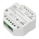 Arlight Диммер SMART-D12-DIM-PUSH-2000-IN 12-48В 1x6A 2.4G IP20 028289