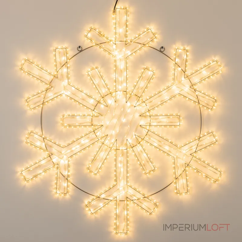 Arlight Фигура ARD-SNOWFLAKE-M11-1250x1200-604LED Warm 230В 36.5Вт Ardecoled IP65 034261