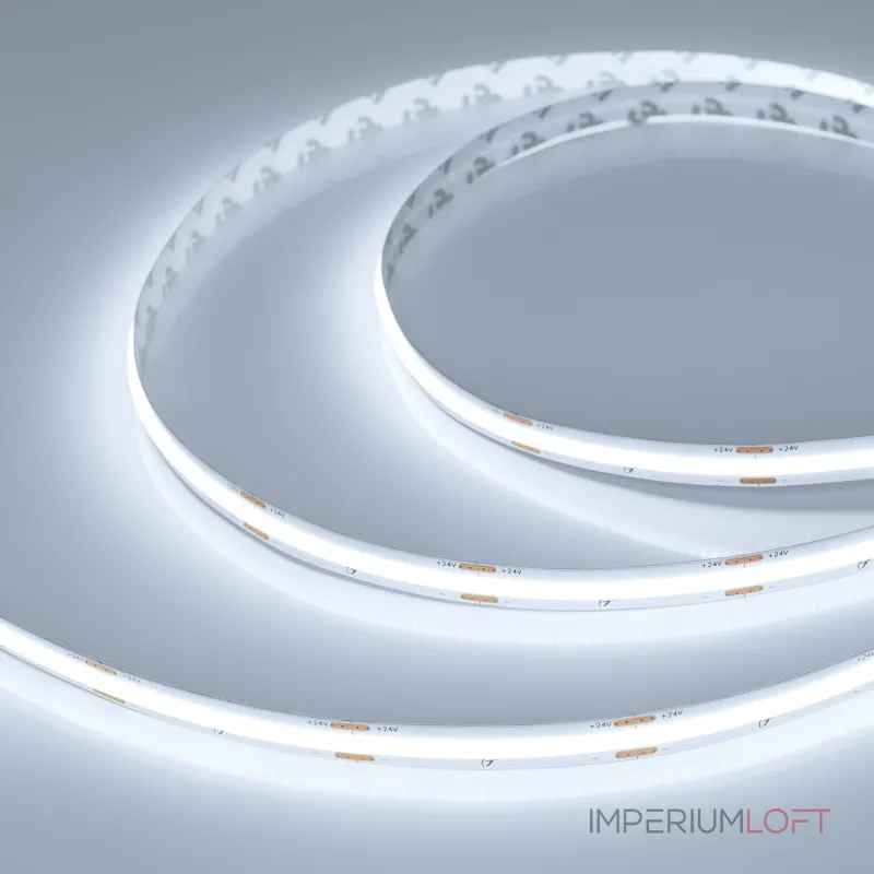 Arlight Лента COB-X420-10mm 24В White6000 4.8 В/м IP20 15м 048821