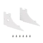 Arlight Заглушка FANTOM-W45-BEVEL WHITE Металл 039954