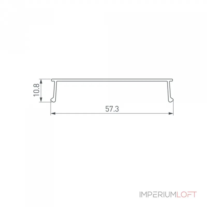 Arlight Экран ARH-LINE-6085-2000 OPAL 018643