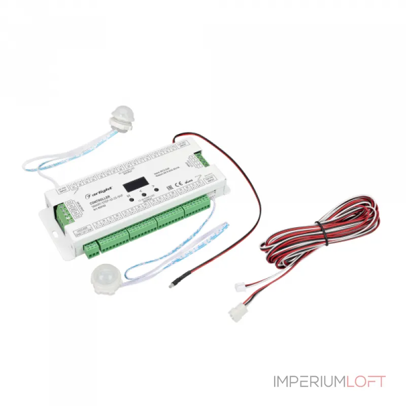 Arlight Контроллер лестничный SMART-STEP-32-2S-SUF 5-24В 32x1A SPI IP20 033122