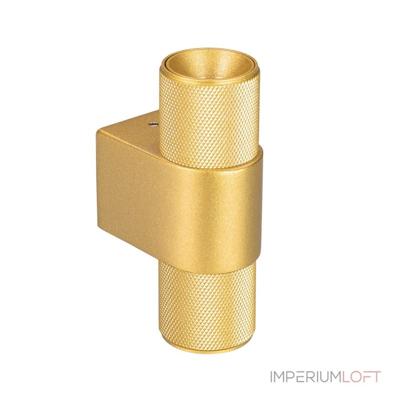 Arlight Светильник SP-SPICY-WALL-MINI-TWIN-S104x39-2x3Вт Warm3000 GD 40 deg 230В IP20 035562