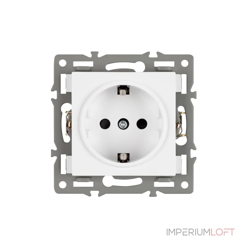 Arlight Механизм электрической розетки SCT-MEU1-PL-WH 250В 16A 043730