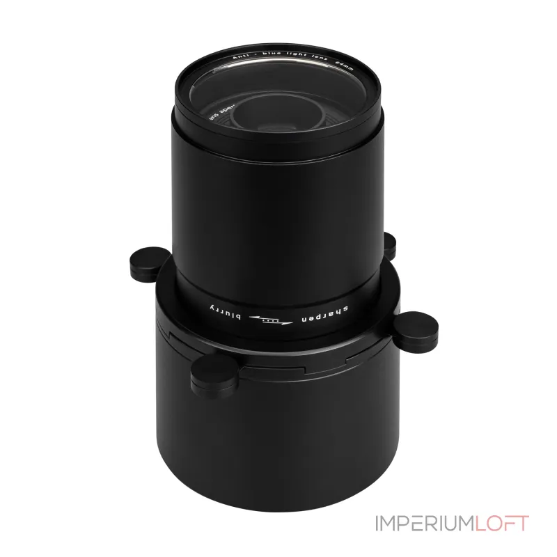 Насадка кадрирующая LGD-CROPLENS-R85 BK Arlight Металл 046746