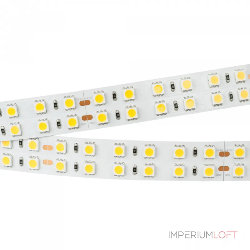 Arlight Светодиодная лента RT 2-5000 24В Warm2700 2x2 5060 720 LED LUX 34.4 Вт/м IP20 012443