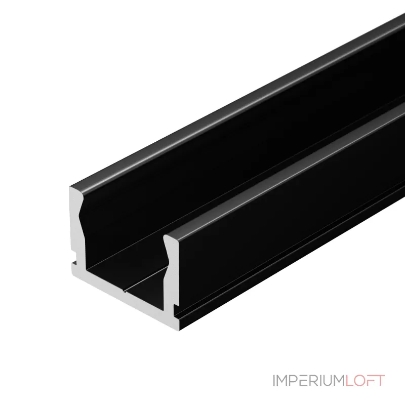 Arlight Профиль PIK-1007-2000 ANOD BLACK Алюминий 045492