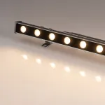 Линейный прожектор AR-LINE-500-9Вт Warm3000 GR 30 deg 230В Arlight IP65 037366(1)