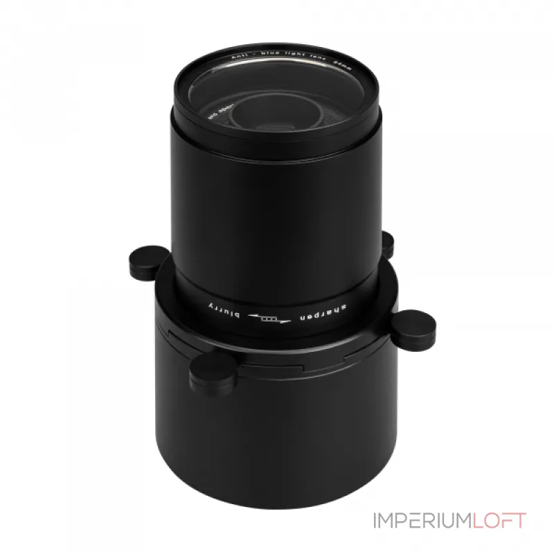 Насадка кадрирующая LGD-CROPLENS-R85 BK Arlight Металл 046746
