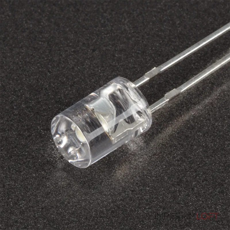 Arlight Светодиод ARL-5923UWC-3.5cd-E 5мм цилиндр 007152