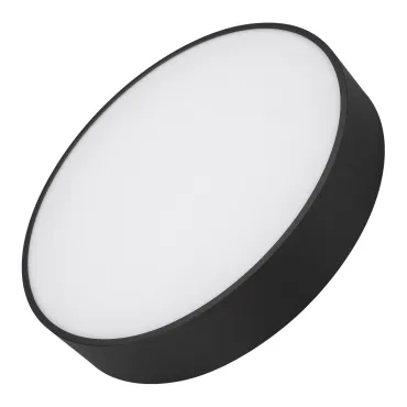 Arlight Светильник IM-RONDO-EMERGENCY-3H-R350-33Вт Warm3000 BK 120 deg 230В IP40 041069