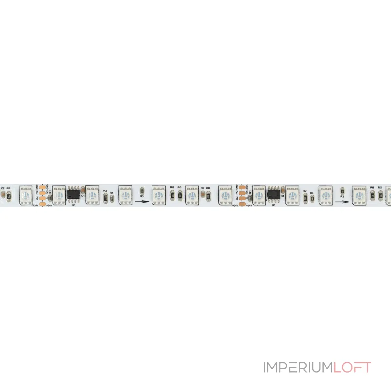 Arlight Лента DMX-B72-10mm 24В RGB-PX6 16 В/м IP20 5060 5м 037869