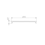 Arlight Экран STRETCH-S-50-CEIL-CENTER-10м OPAL BLACK GAMMA50 050168