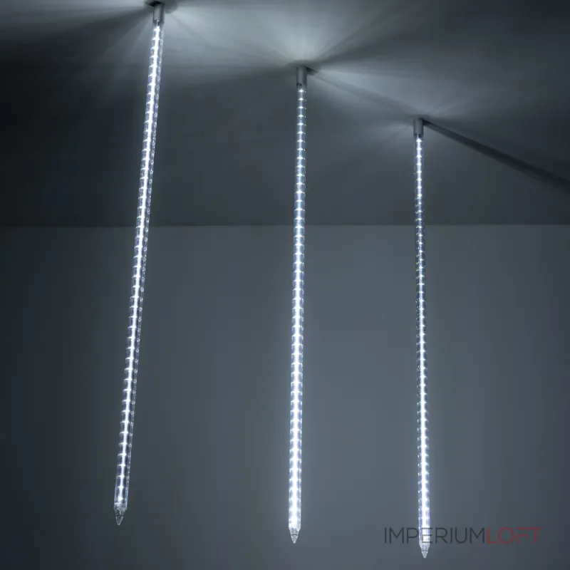 Arlight Светодиодная гирлянда ARD-ICEFALL-CLASSIC-D23-1000-CLEAR-96LED-LIVE WHITE 230В 1.5Вт Ardecoled IP65 026103