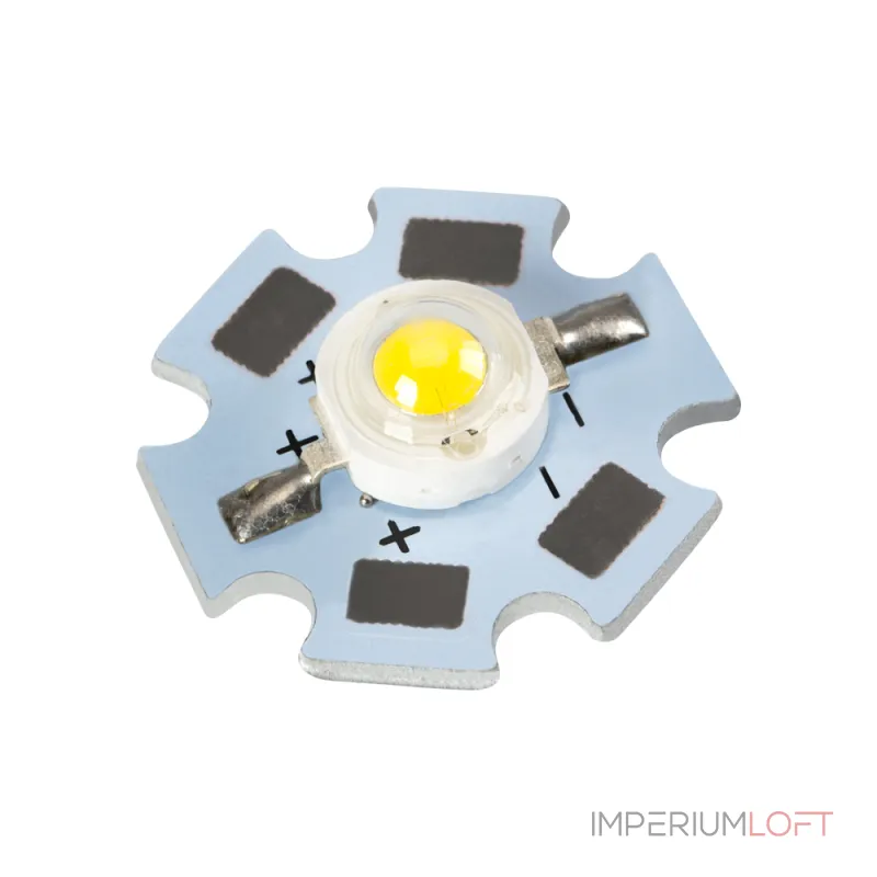 Arlight Мощный светодиод ARPL-Star-3Вт-BCX45 Warm White STAR type 019586