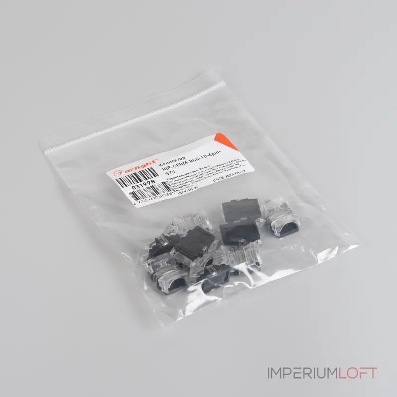 Arlight Коннектор HIP-GERM-RGB-10-4pin-STS IP55 031998