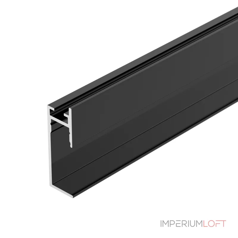 Arlight Профиль PLINTUS-H35-F-2000 BLACK Алюминий 043599