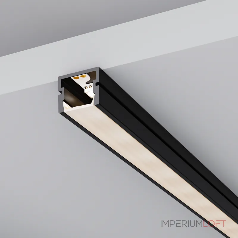 Arlight Профиль PDS-SM-3000 ANOD BLACK Алюминий 037947