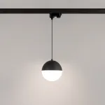 Arlight Светильник LGD-EMISFERO-TRACK-HANG-4TR-R150-11Вт Day4000 BK 170 deg 230В IP20 035937