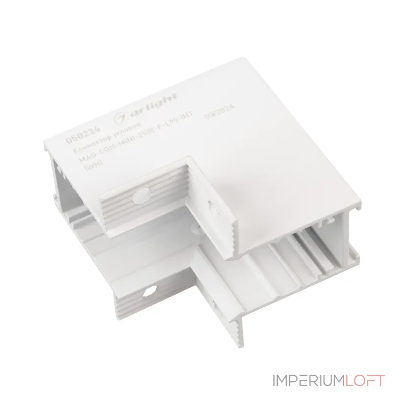 Arlight Коннектор угловой MAG-CON-MINI-2538-F-L90-INT WH IP20 050234