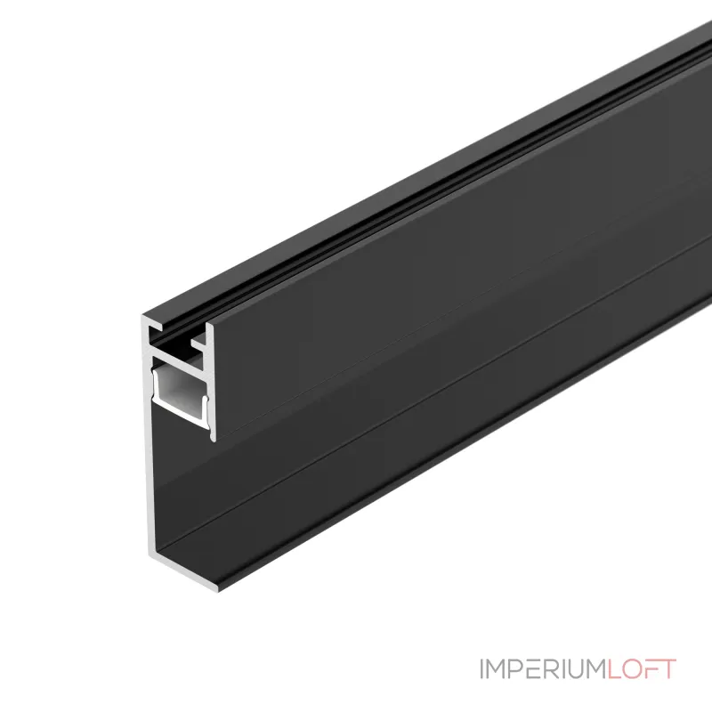 Arlight Профиль PLINTUS-H35-F-2000 BLACK Алюминий 043599
