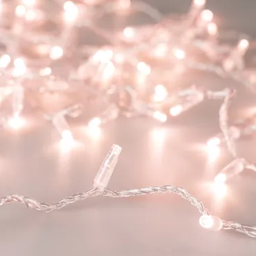 Arlight Светодиодная гирлянда ARD-STRING-CLASSIC-10000-CLEAR-100LED-STD Rose Gold 230В 7Вт Ardecoled IP65 025789