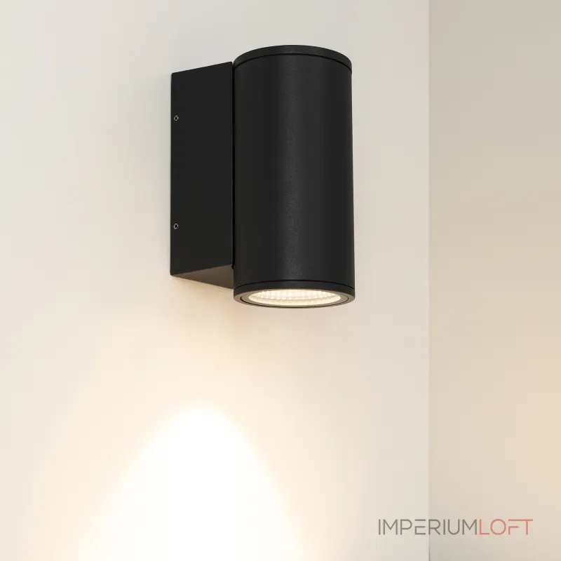 Arlight Светильник LGD-FORMA-WALL-R90-12Вт Day4000 BK 44 deg 230В IP54 037256