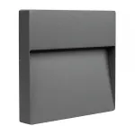 Arlight Светильник LGD-TRACE-S215x215-8Вт Warm3000 GR 60 deg 230В IP65 029958