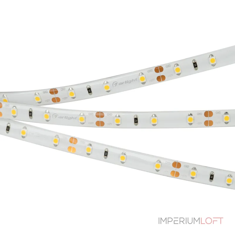 Arlight Лента герметичная RTW-SE-A60-8mm 12В Cool 10K 4.8 В/м IP65 2835 5м 4.8 Вт/м IP65 016836(2)